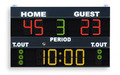 Multisport scoreboard for sport palaces and school gyms and college gyms - Electronic scoreboard